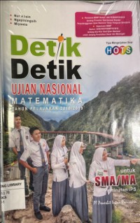 Detik-Detik Ujian Nasional Matematika SMA IPS