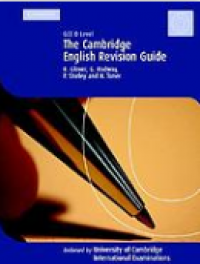 The Cambridge Revision Guide : GCE O level English