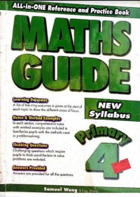 Maths Guide New Syllabus Primary 4