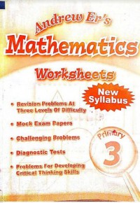 Mathematics Worksheets New Syllabus Primary 3