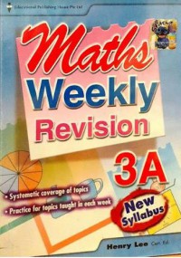 Maths Weekly Revision 3A