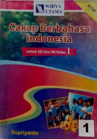 Cakap Berbahasa Indonesia Untuk SD Dan MI Kelas 1