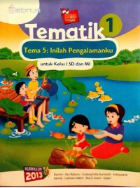 Tematik 1 Tema 5 : Inilah Pengalamaku Untuk Kelas 1 SD Dan MI Kurikulum 2013