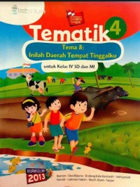 Tematik 4 Tema 8 : Inilah Daerah Tempat Tinggalku Untuk Kelas 4 SD Dan MI