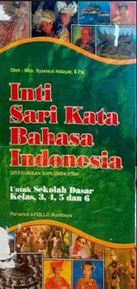 Intisari Kata Bahasa Indonesia Untuk SD Kelas 3,4,5