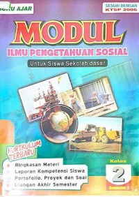 Modul Ilmu Pengetahuan Sosial Untuk Siswa Sekolah Dasar Kelas 2 Semester 2