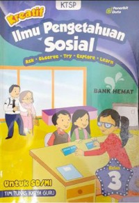 Kreatif : Ilmu Pengetahuan Sosial Untuk SD/MI Kelas 3