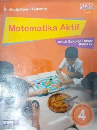 Matematika Aktif Jilid 4 Untuk Sekolah Dasar Kelas 4