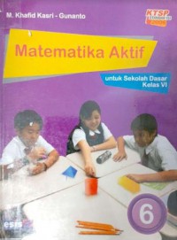 Matematika Aktif Jilid 6 Untuk Sekolah Dasar Kelas 6