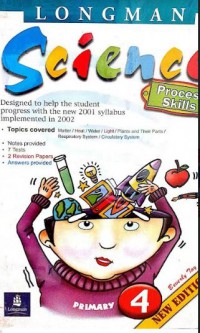 Longman Science Primary 4 Process Skills