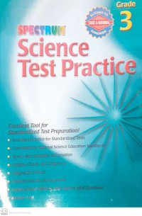 Spectrum : Science Test Practice Grade 3