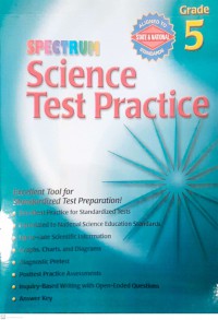 Spectrum : Science Test Practice Grade 5