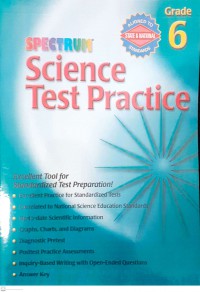 Spectrum : Science Test Practice Grade 6