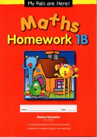 My Pals Are Here! Maths Homework 1B