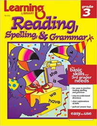 Learning Library Reading, Spelling, & Grammar Grade 3