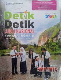 Detik Detik Ujian Nasional Bahasa Inggris Tahun Pelajaran 2018/2019 Untuk SMP/MTs