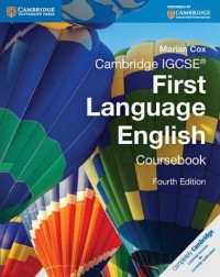 Cambridge IGCSE First Language English Coursebook Fourth Edition