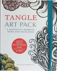 Tangle Art Pack : A Meditative Drawing Book and Sketchpad