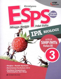 ESPS 3 IPA Biologi Untuk SMP/MTS Kelas IX