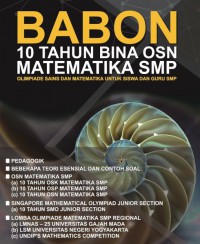 Babon 10 Tahun Bina OSN Matematika SMP