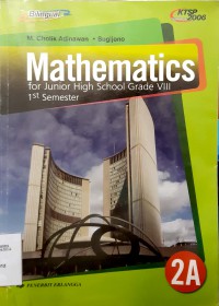 Mathematics For Junior High School Grade VIII 1st Semester