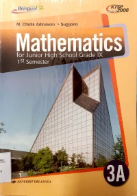 Mathematics For Junior High School Grade IX 1st Semester