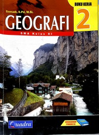 Geografi 2 SMA Kelas XI : Buku Kerja