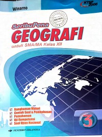 Seribu Pena Geografi Jilid 3 Untuk SMA/MA Kelas XII