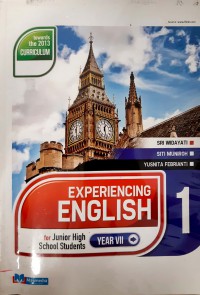 Experiencing English 1 For Junior High School Students Year VII