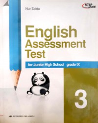 English Assessment Test For Junior High School Grade IX