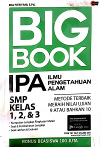 Big Book Ilmu Pengetahuan Alam SMP Kelas 1,2, & 3