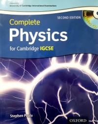 Complete Physics For Cambridge IGCSE Second Edition