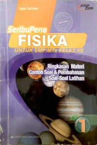 Seribu Pena Fisika Untuk SMP/MTS Kelas VII Jilid 1