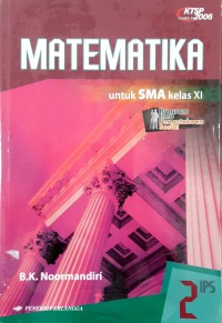 Matematika Jilid 2 IPS Untuk SMA Kelas XI