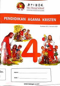 Pendidikan Agama Kristen SD Kelas 4 Kurikulum 2013 Revised in 2020