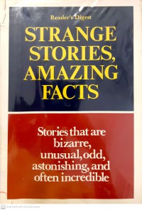 Strange Stories Amazing Facts