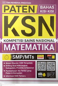 Paten Bahas Kisi-Kisi KSN Matematika SMP/MTS