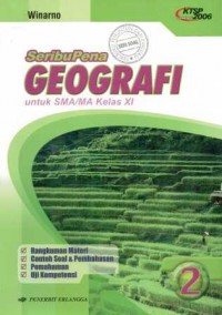 Seribu Pena Geografi Jilid 2 Untuk SMA/MA Kelas XI