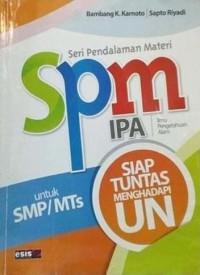 SPM IPA Untuk SMP/MTs