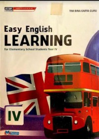 Easy English Learning For Elementary School Students Year IV