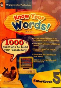 Know Your Words! Wokbook 5