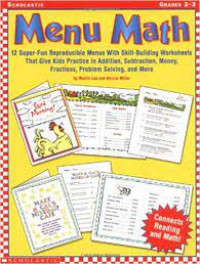 Menu Math Grade 2-3