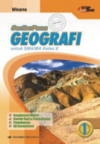 Seribu Pena Geografi Jilid 1 Untuk SMA/MA Kelas X