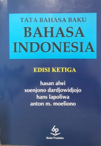 Tata Bahasa Baku Bahasa Indonesia