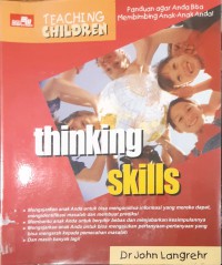 Thinking Skills : Mengajarkan Keterampilan Berpikir Pada Anak