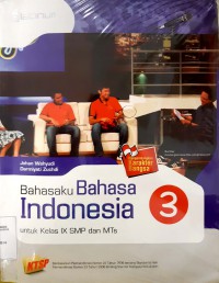 Bahasaku Bahasa Indonesia Untuk Kelas IX SMP Dan MTS