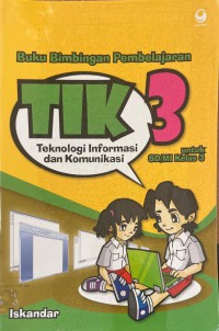 Buku Bimbingan Pembelajaran TIK SD Kelas 3