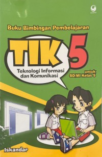 Buku Bimbingan Pembelajaran TIK SD Kelas 5