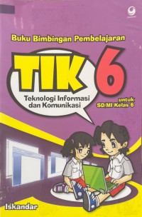 Buku Bimbingan Pembelajaran TIK SD Kelas 6