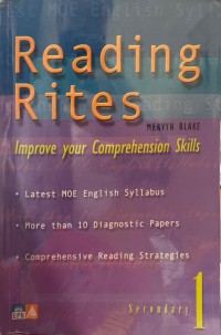 Reading Rites: Improve Your Comprehension Skills